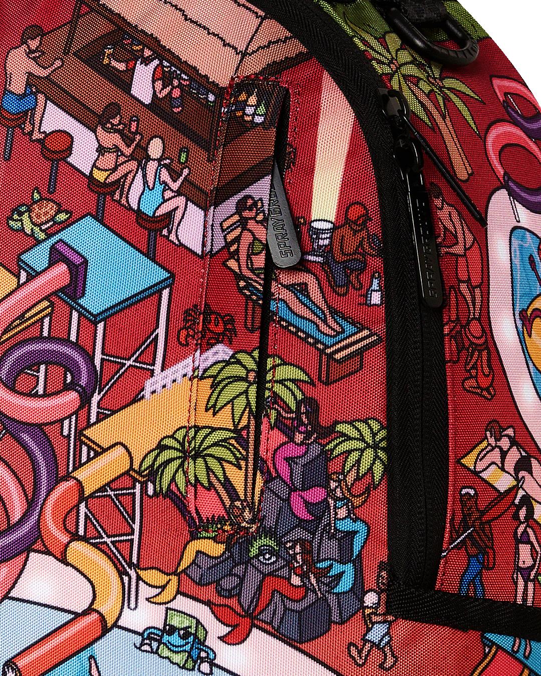 Sprayground Exclusive | LIFE OF THE PARTY DLXR BACKPACK