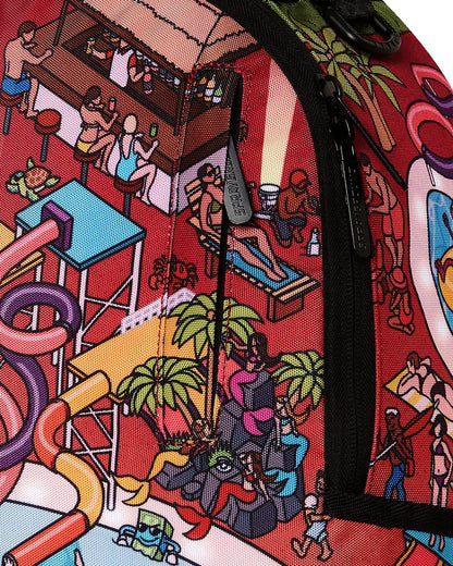 Sprayground Exclusive | LIFE OF THE PARTY DLXR BACKPACK