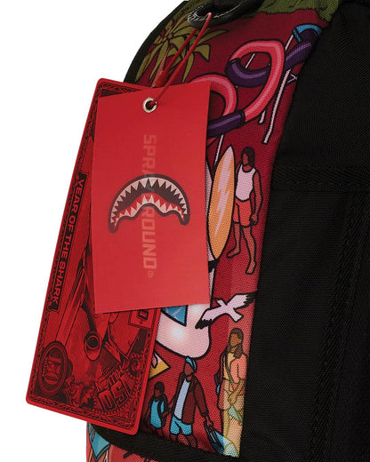 Sprayground Exclusive | LIFE OF THE PARTY DLXR BACKPACK