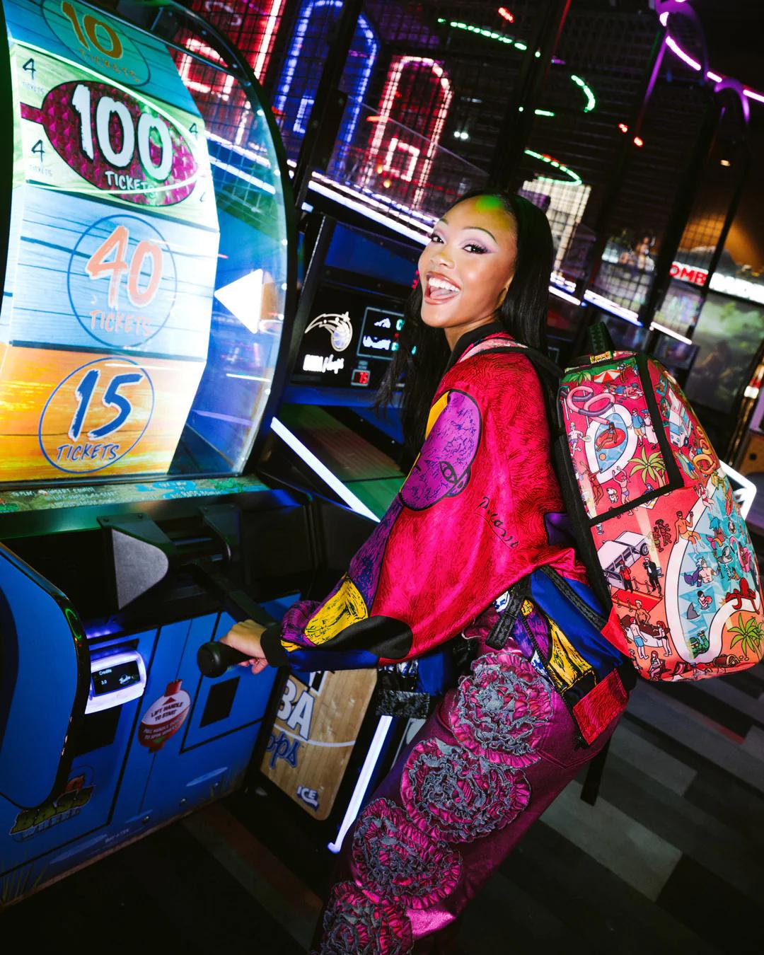 Sprayground Exclusive | LIFE OF THE PARTY DLXR BACKPACK