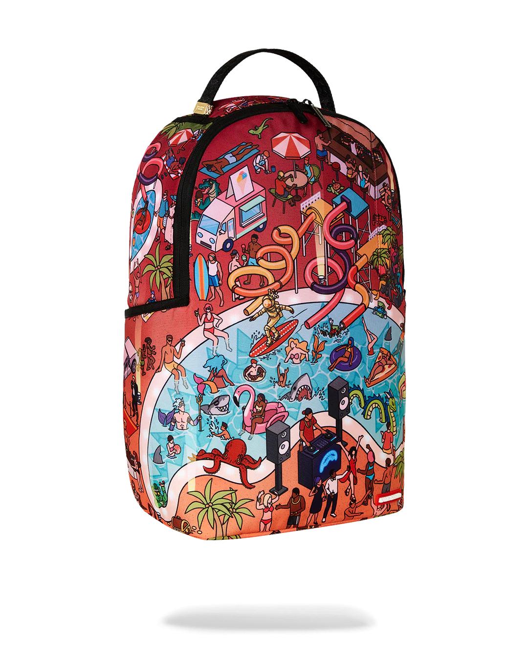 Sprayground Exclusive | LIFE OF THE PARTY DLXR BACKPACK