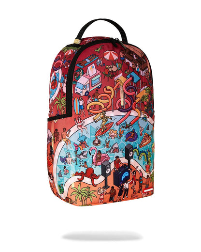 Sprayground Exclusive | LIFE OF THE PARTY DLXR BACKPACK