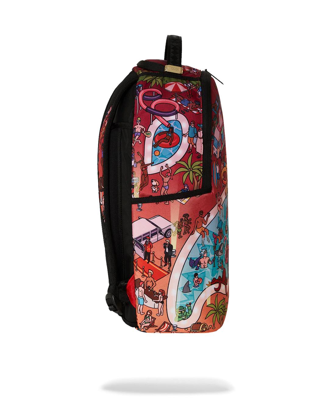 Sprayground Exclusive | LIFE OF THE PARTY DLXR BACKPACK