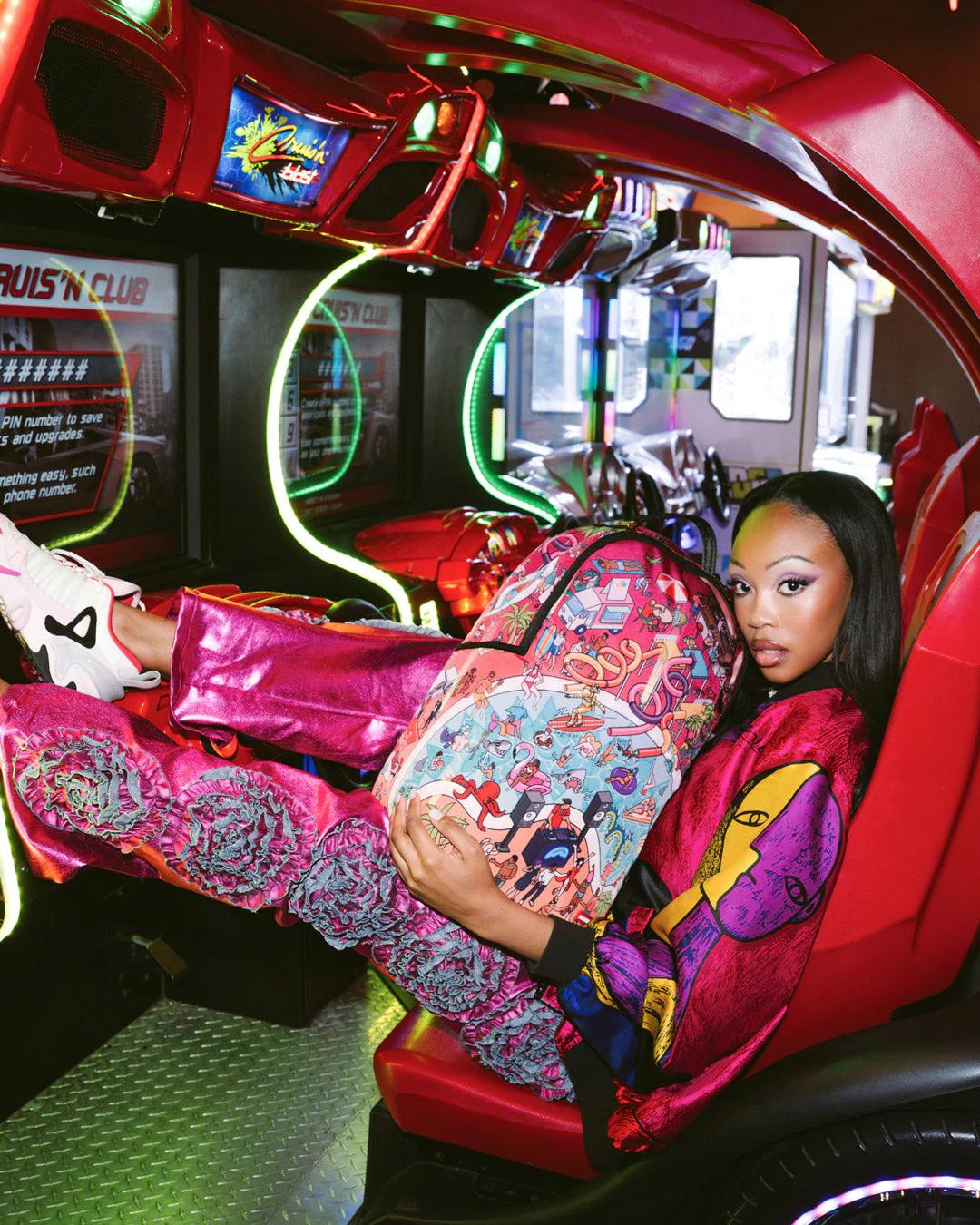 Sprayground Exclusive | LIFE OF THE PARTY DLXR BACKPACK