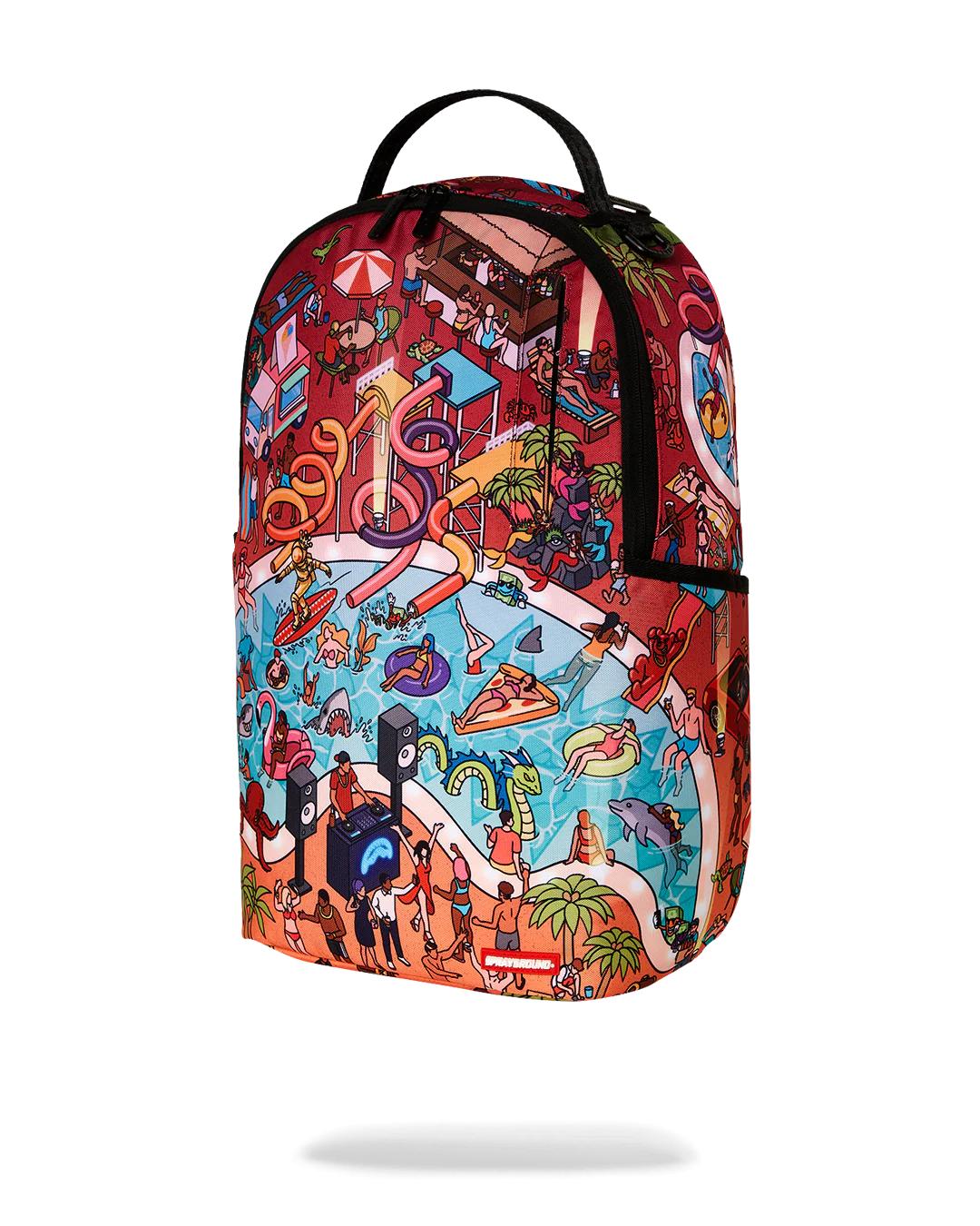 Sprayground Exclusive | LIFE OF THE PARTY DLXR BACKPACK