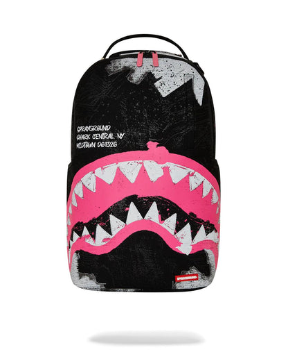 Sprayground Classic | SHARK CENTRAL ACRYLIC ART DLX COTTON BACKPACK