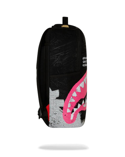 Sprayground Classic | SHARK CENTRAL ACRYLIC ART DLX COTTON BACKPACK