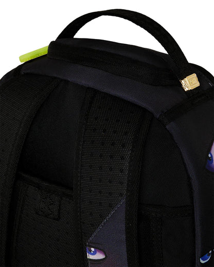 Sprayground Best Seller | EYES ALL A GLOW (GLOW IN THE DARK) DLXR BACKPACK