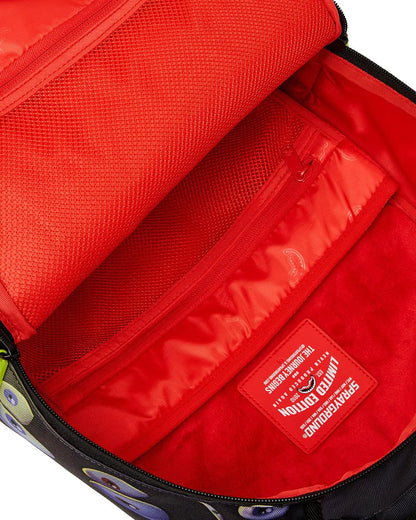 Sprayground Best Seller | EYES ALL A GLOW (GLOW IN THE DARK) DLXR BACKPACK