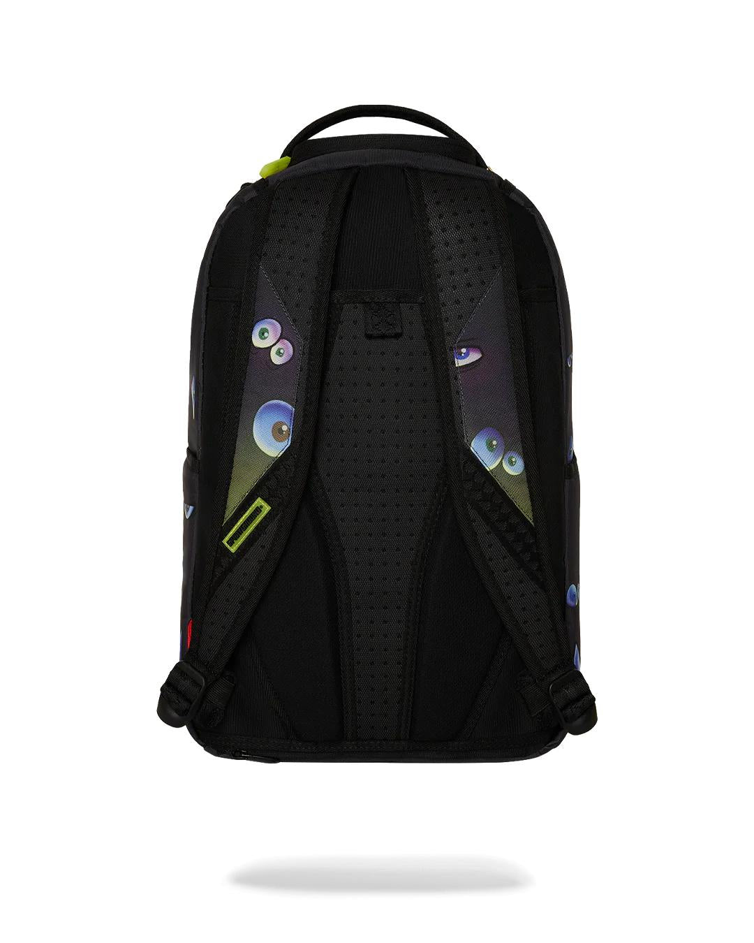 Sprayground Best Seller | EYES ALL A GLOW (GLOW IN THE DARK) DLXR BACKPACK