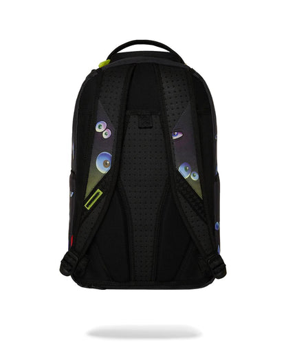 Sprayground Best Seller | EYES ALL A GLOW (GLOW IN THE DARK) DLXR BACKPACK