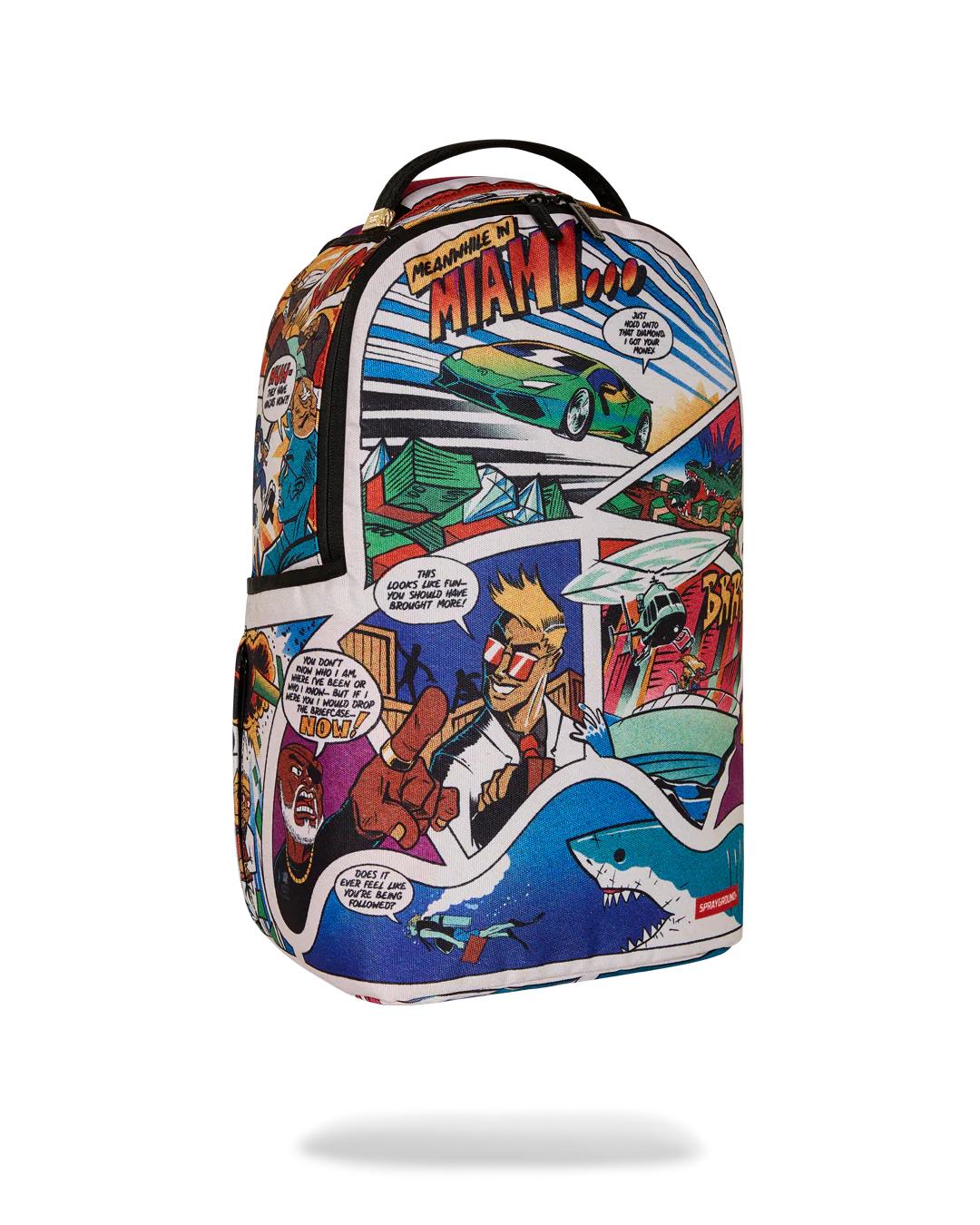 Sprayground Recommended | 305 ACTION PACKED NIGHT SPOT DLXR BACKPACK