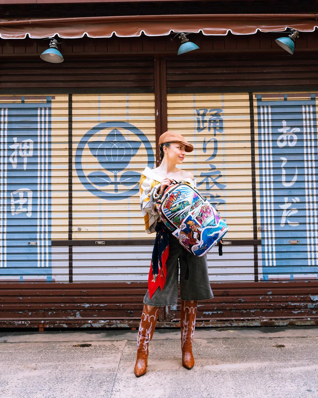 Sprayground Recommended | 305 ACTION PACKED NIGHT SPOT DLXR BACKPACK
