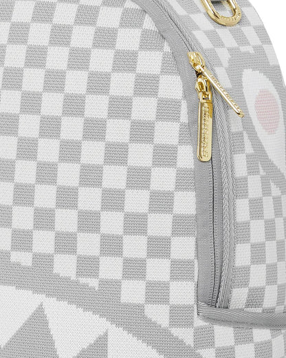 Sprayground Exclusive | KNIT SHARKS IN PARIS IN CREAM DLX BACKPACK