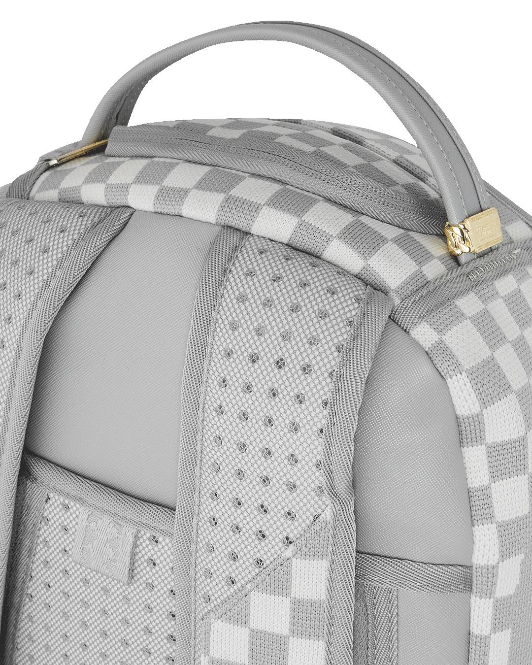 Sprayground Exclusive | KNIT SHARKS IN PARIS IN CREAM DLX BACKPACK