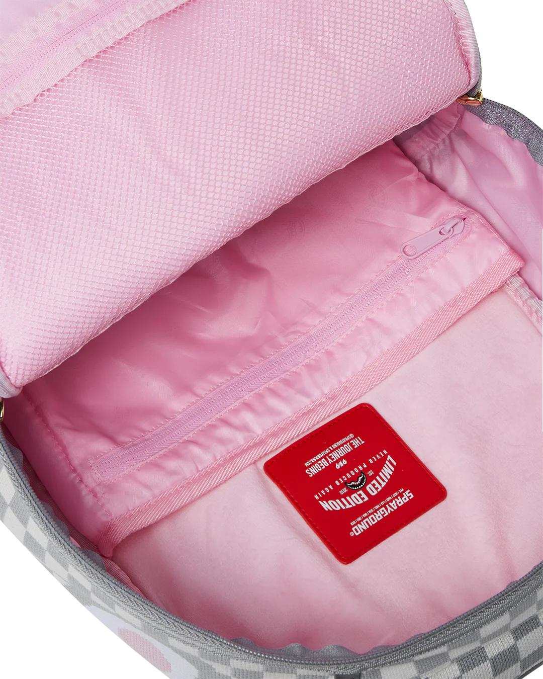 Sprayground Exclusive | KNIT SHARKS IN PARIS IN CREAM DLX BACKPACK