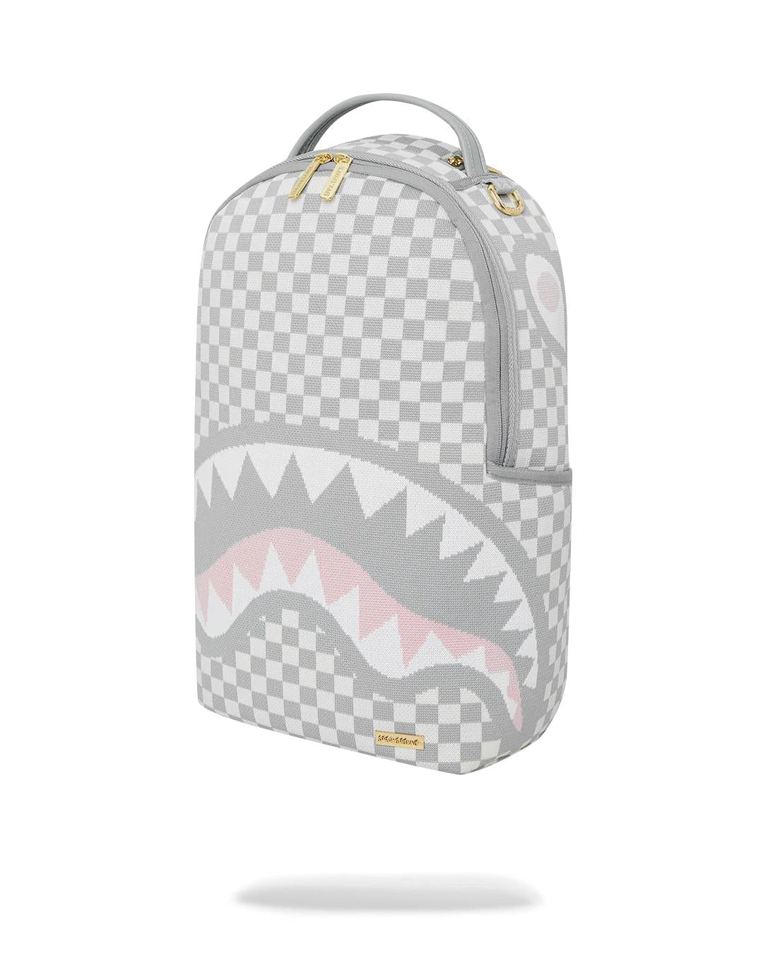 Sprayground Exclusive | KNIT SHARKS IN PARIS IN CREAM DLX BACKPACK