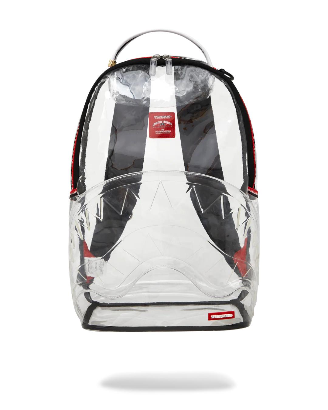 Sprayground Featured | 100% CLEAR BACKPACK SHARK
