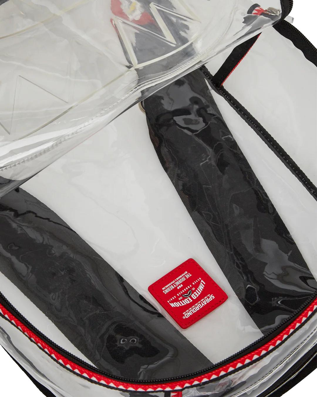 Sprayground Featured | 100% CLEAR BACKPACK SHARK