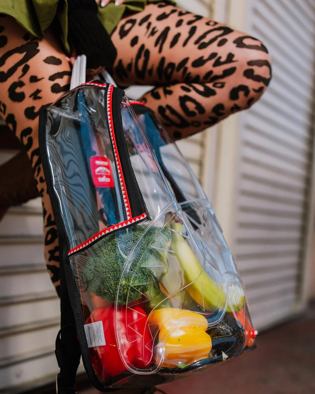 Sprayground Featured | 100% CLEAR BACKPACK SHARK