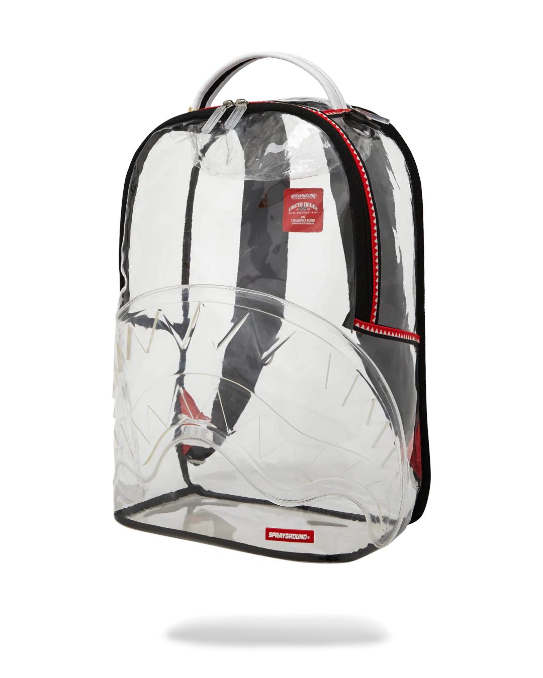 Sprayground Featured | 100% CLEAR BACKPACK SHARK