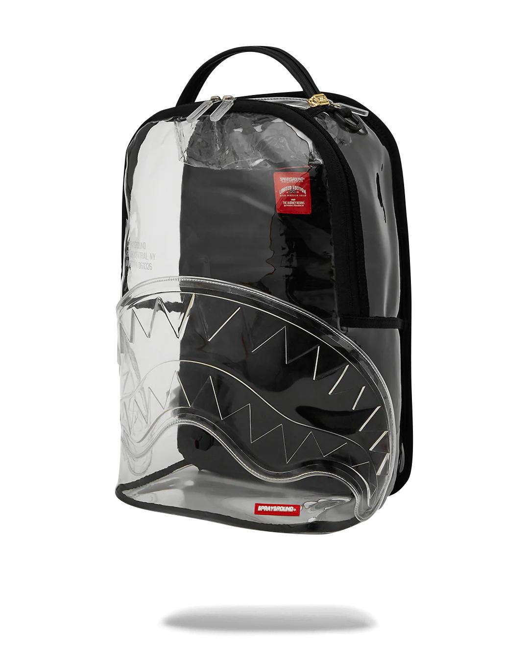 Sprayground Popular | CLEAR BACKPACK - SHARK CENTRAL