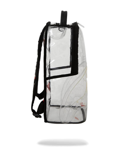 Sprayground Trending | 100% CLEAR BACKPACK - SHARK CENTRAL
