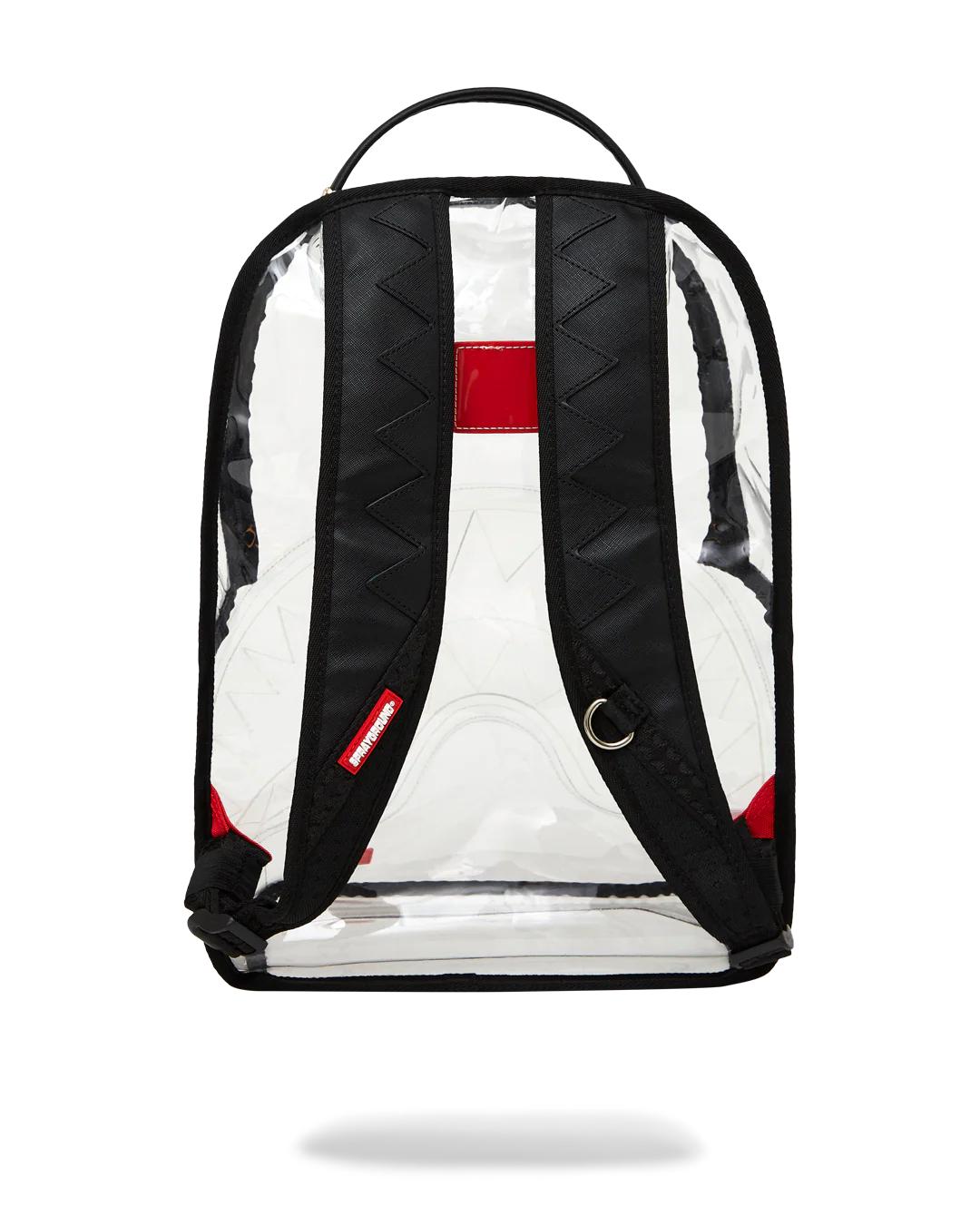 Sprayground Trending | 100% CLEAR BACKPACK - SHARK CENTRAL