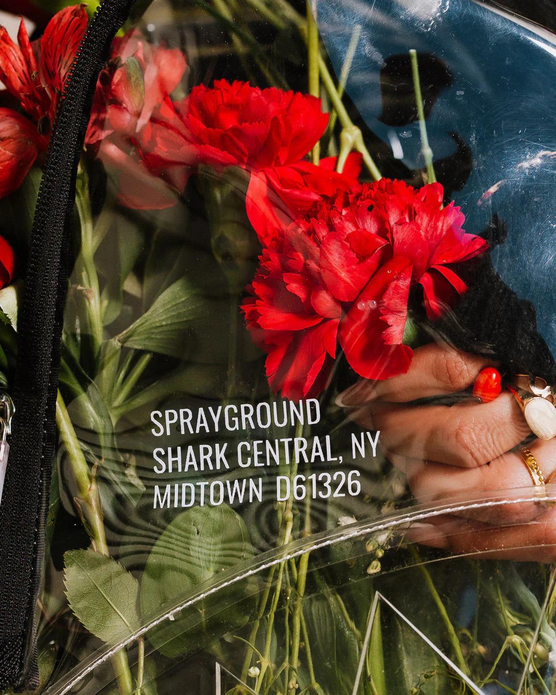 Sprayground Trending | 100% CLEAR BACKPACK - SHARK CENTRAL
