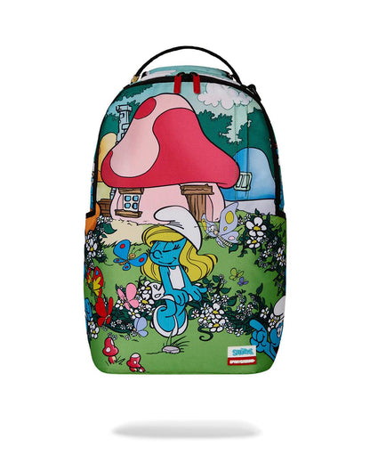 Sprayground Essential | SMURFS IN THE GARDEN BACKPACK