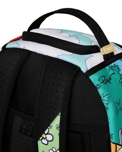 Sprayground Essential | SMURFS IN THE GARDEN BACKPACK