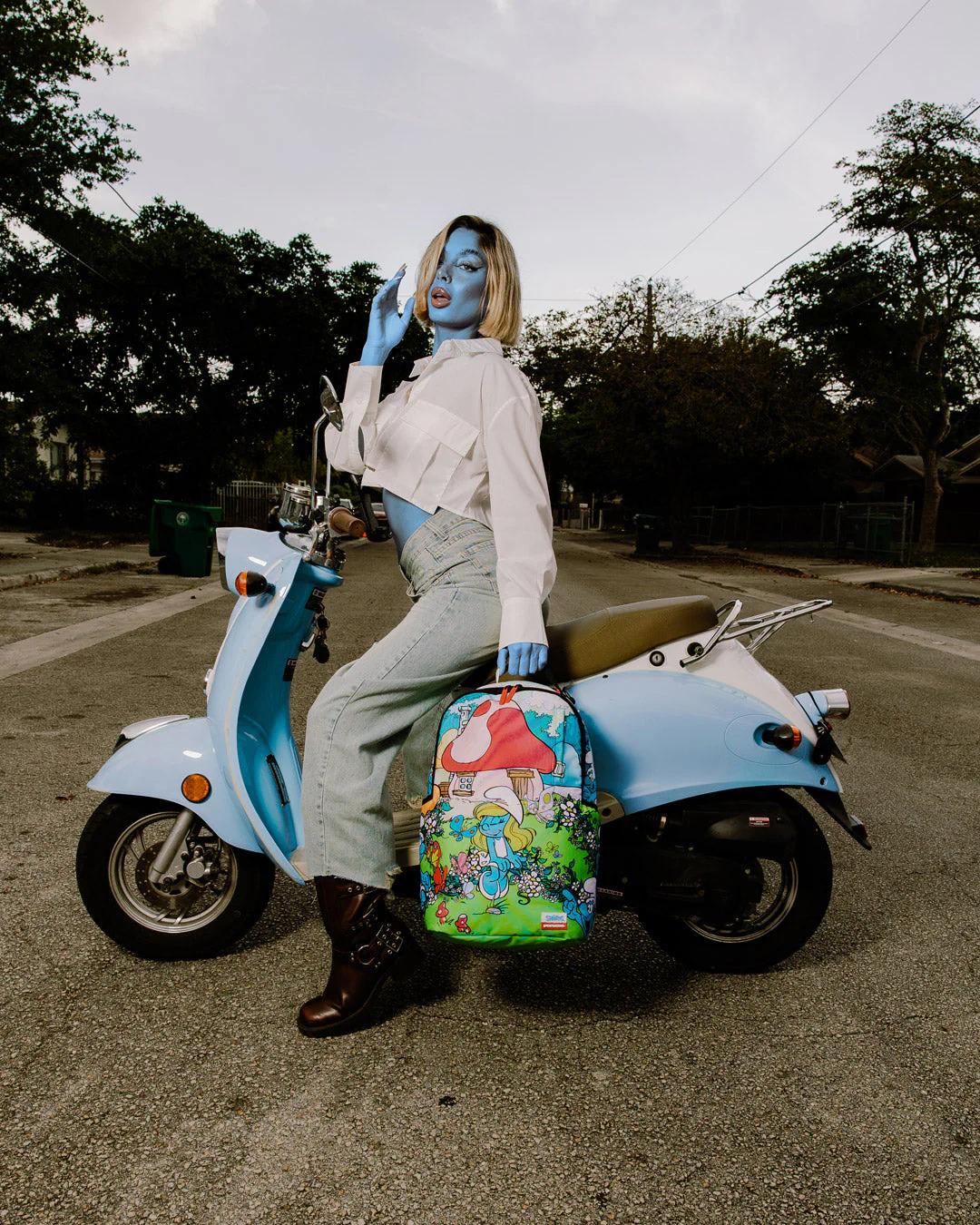 Sprayground Essential | SMURFS IN THE GARDEN BACKPACK