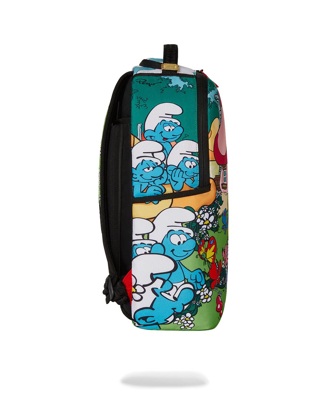 Sprayground Essential | SMURFS IN THE GARDEN BACKPACK