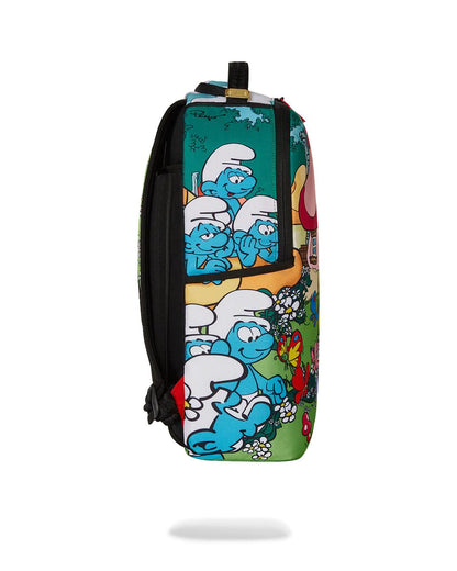 Sprayground Essential | SMURFS IN THE GARDEN BACKPACK