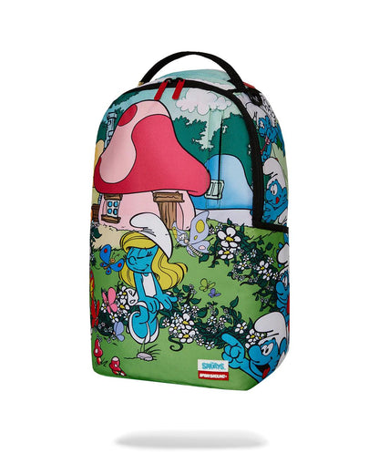 Sprayground Essential | SMURFS IN THE GARDEN BACKPACK