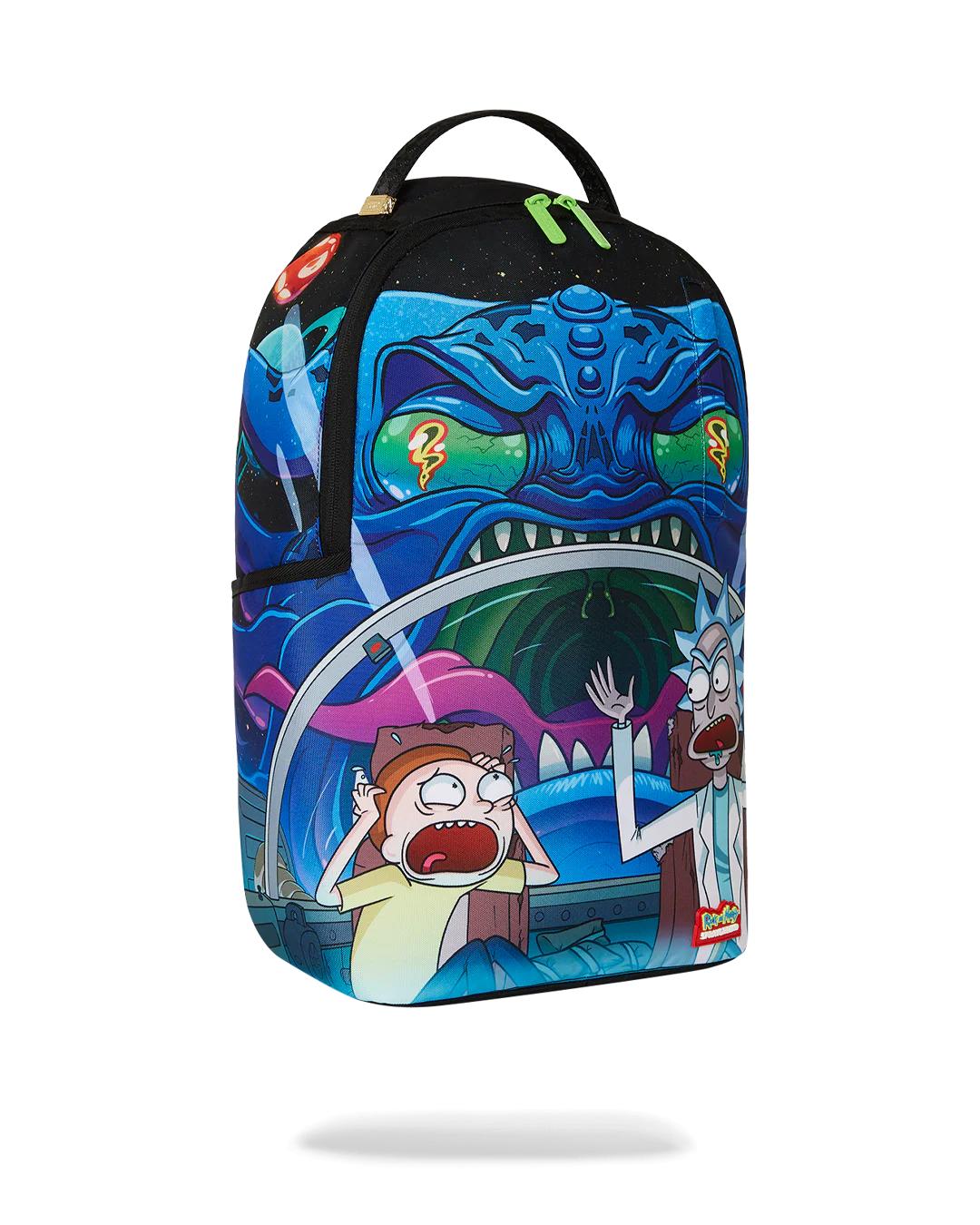 Sprayground New | RICK AND MORTY GALACTIC GETAWAY BACKPACK
