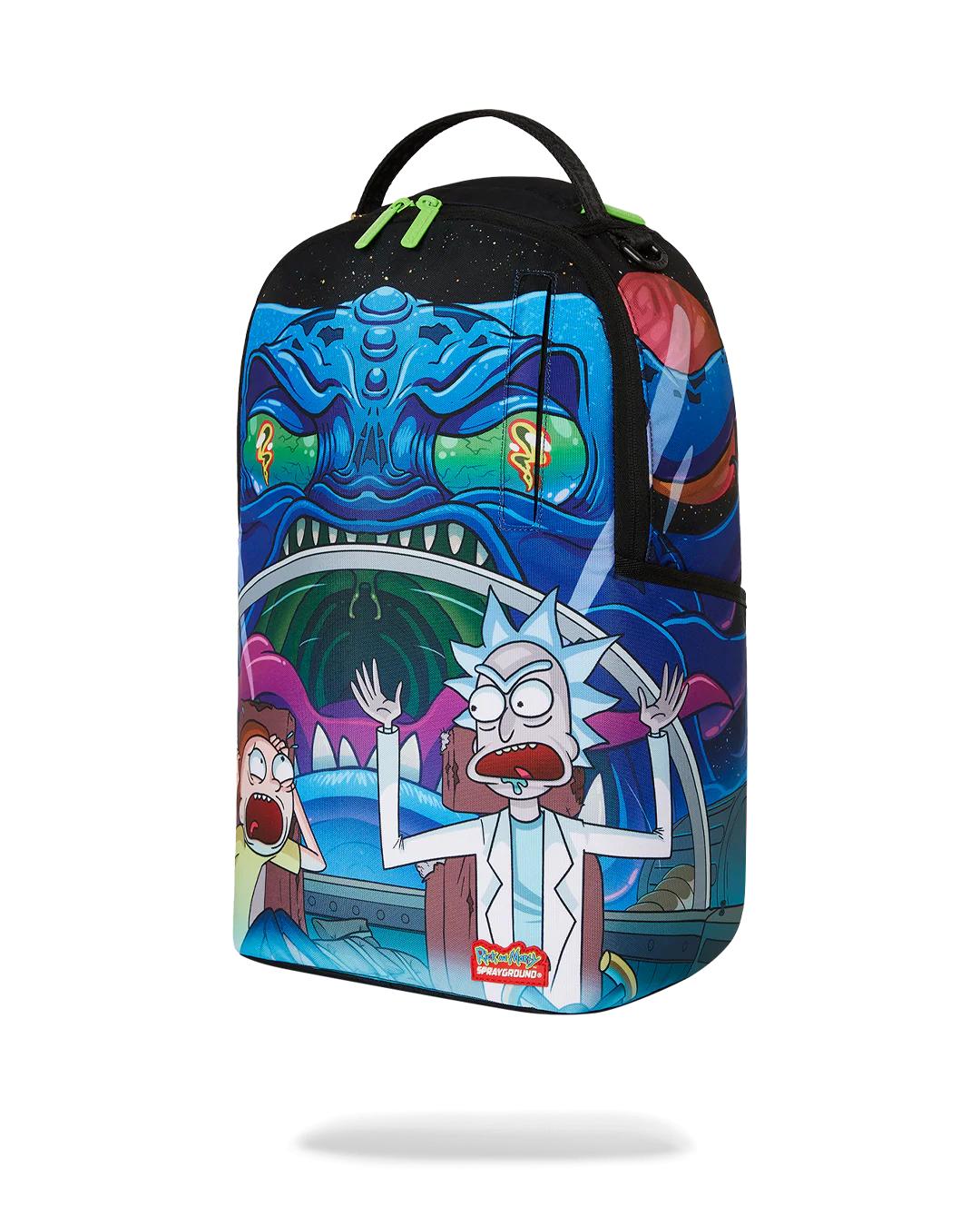 Sprayground New | RICK AND MORTY GALACTIC GETAWAY BACKPACK