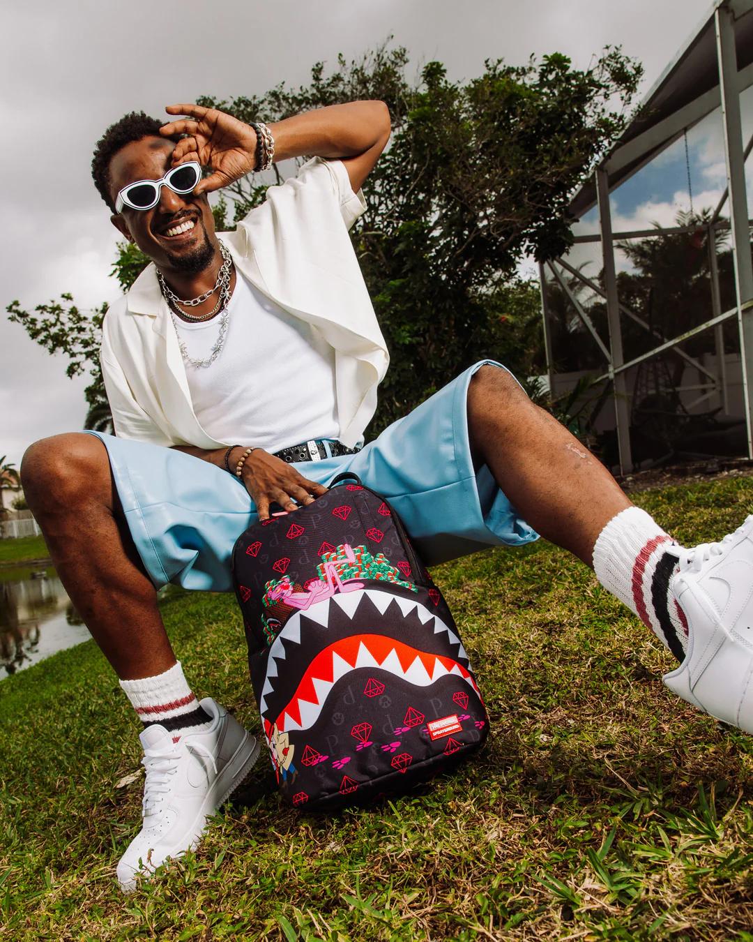 Sprayground Best Seller | PINK PANTHER PINK MISCHIEF BACKPACK
