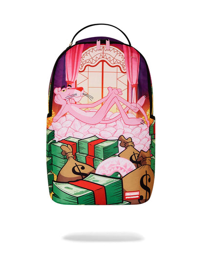 Sprayground Exclusive | PINK PANTHER FORTRESS OF MONEY-TUDE BACKPACK