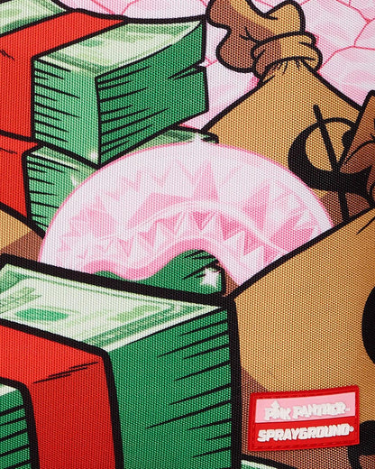 Sprayground Exclusive | PINK PANTHER FORTRESS OF MONEY-TUDE BACKPACK