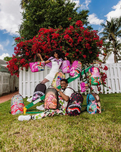 Sprayground Exclusive | PINK PANTHER FORTRESS OF MONEY-TUDE BACKPACK