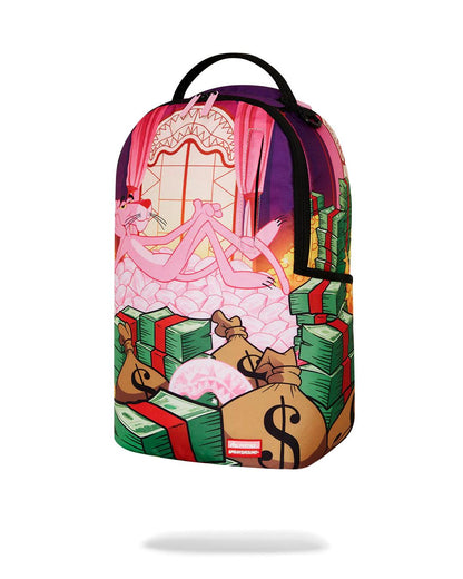 Sprayground Exclusive | PINK PANTHER FORTRESS OF MONEY-TUDE BACKPACK