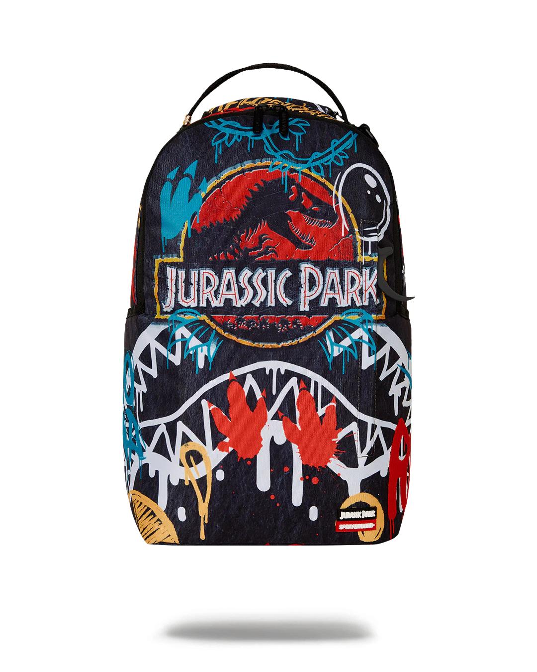 Sprayground Premium | JURASSIC POSTER SPLASH BACKPACK