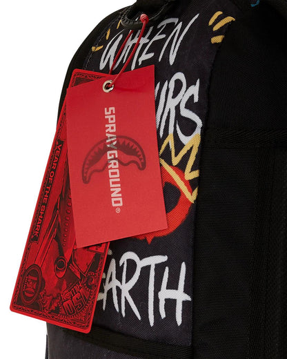 Sprayground Premium | JURASSIC POSTER SPLASH BACKPACK