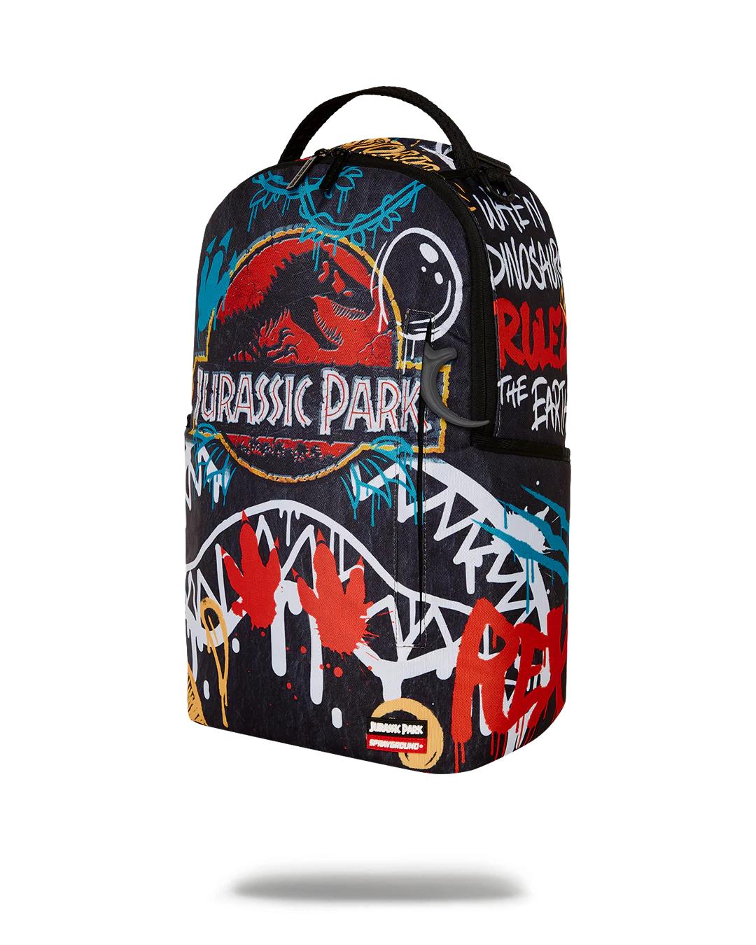 Sprayground Premium | JURASSIC POSTER SPLASH BACKPACK