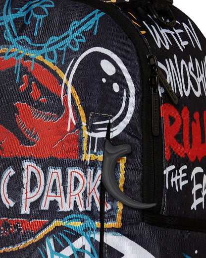 Sprayground Premium | JURASSIC POSTER SPLASH BACKPACK