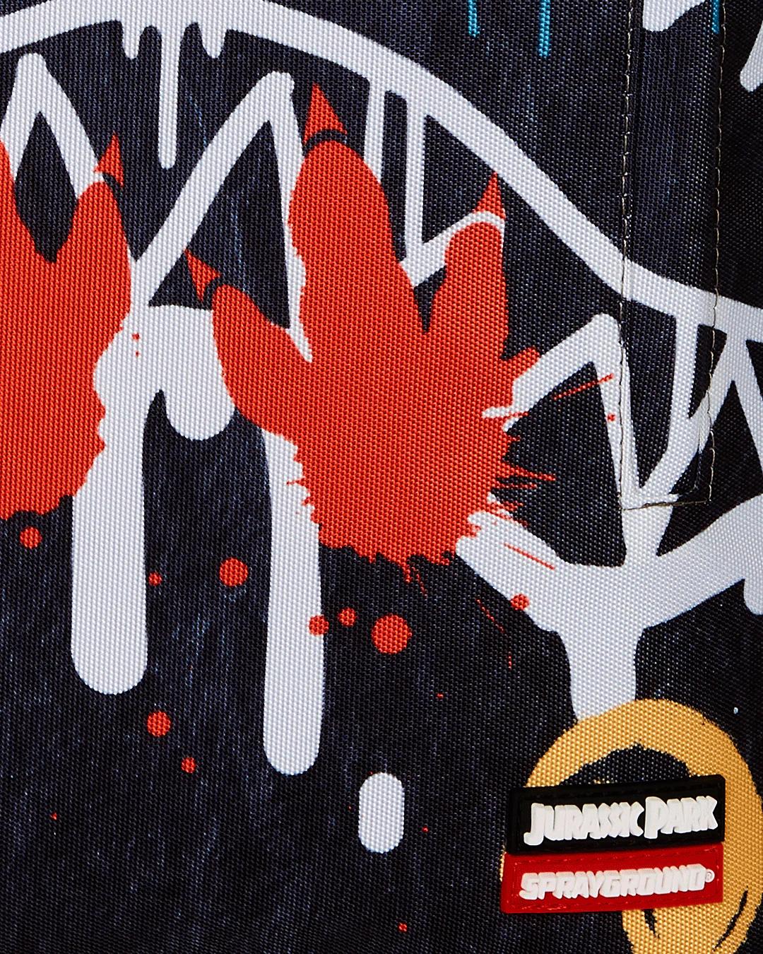 Sprayground Premium | JURASSIC POSTER SPLASH BACKPACK