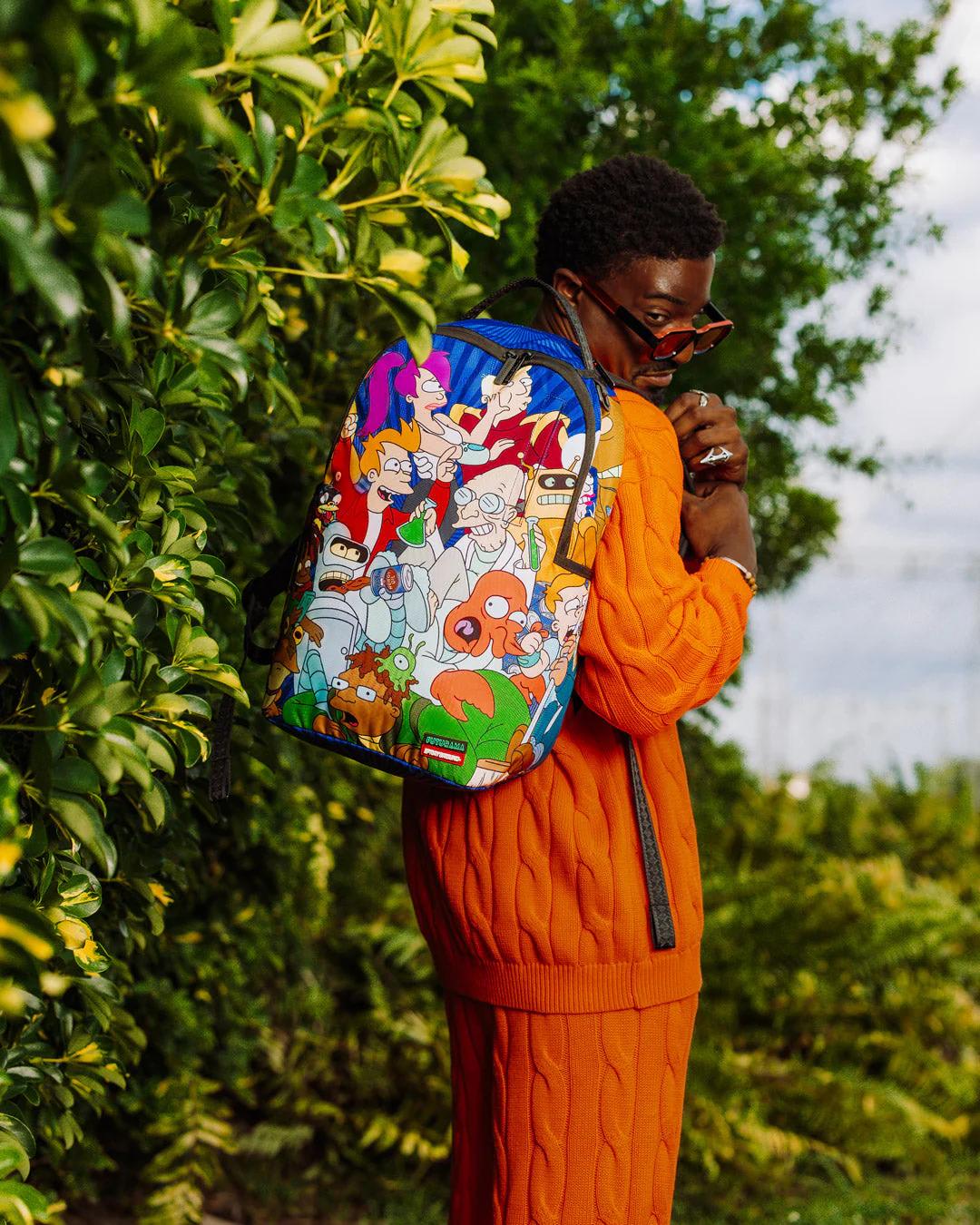 Sprayground Recommended | FUTURAMA PLANET CREW PACK DLXR BACKPACK