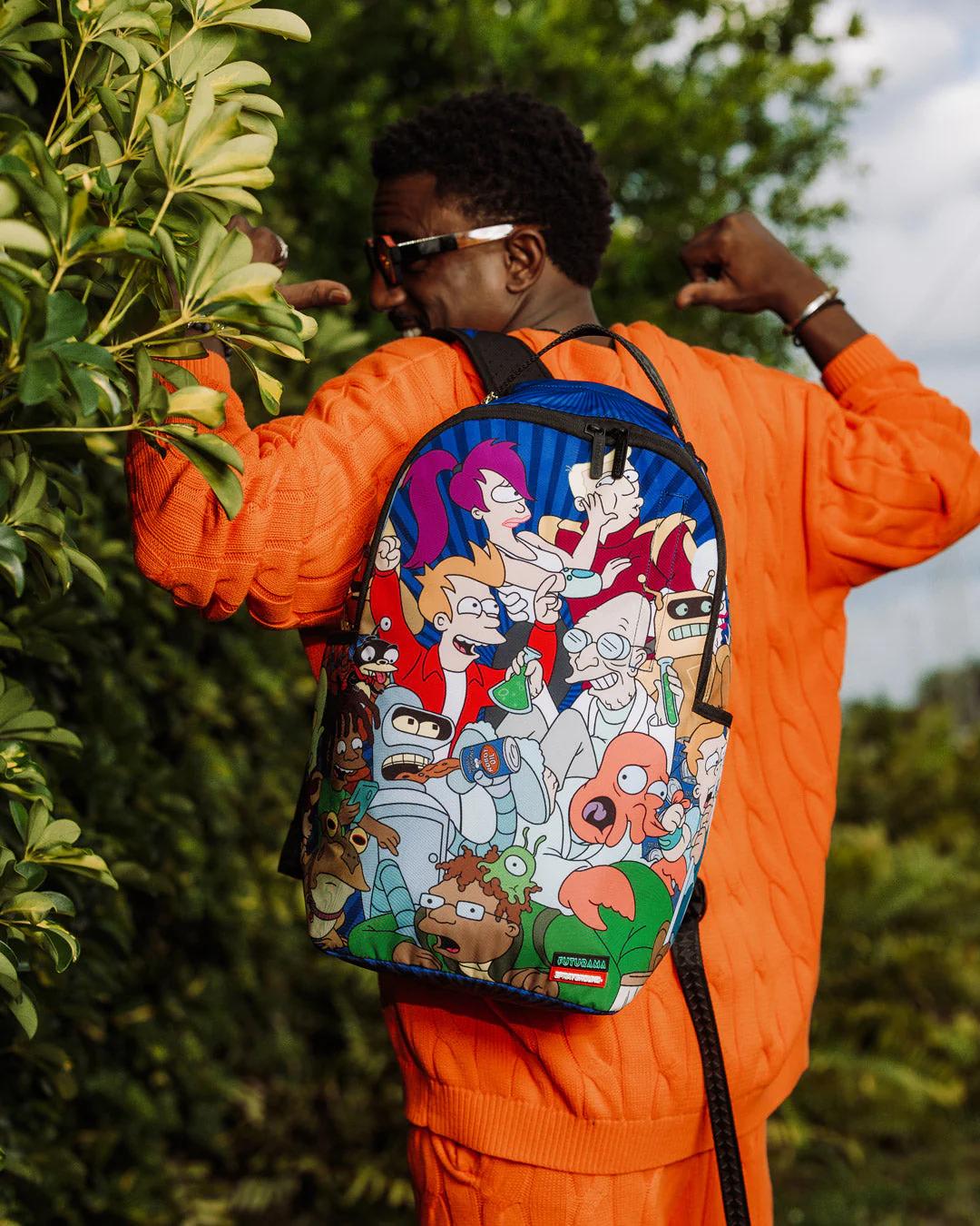 Sprayground Recommended | FUTURAMA PLANET CREW PACK DLXR BACKPACK
