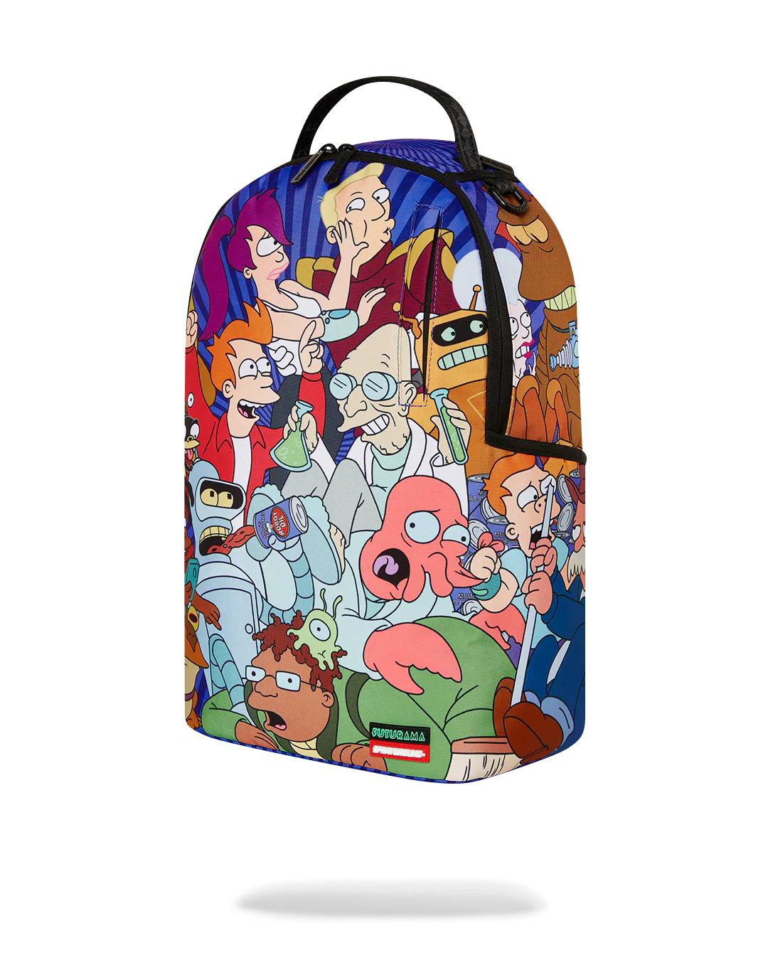 Sprayground Recommended | FUTURAMA PLANET CREW PACK DLXR BACKPACK